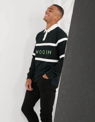 nike swoosh polo long sleeve