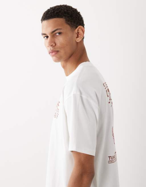 Nike - Swoosh Sounds - T-shirt à imprimé au dos - Blanc , 4 de 5