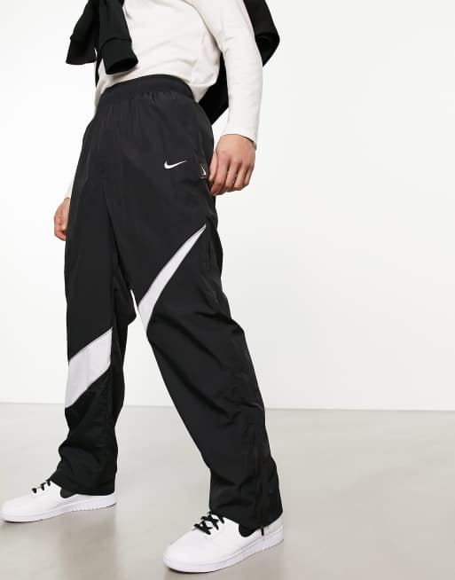 Nike Swoosh sweatpants black | ASOS