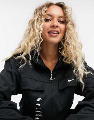 nike swoosh track top