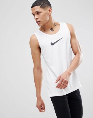 Nike Swoosh Vest In White AJ1431-100 | ASOS