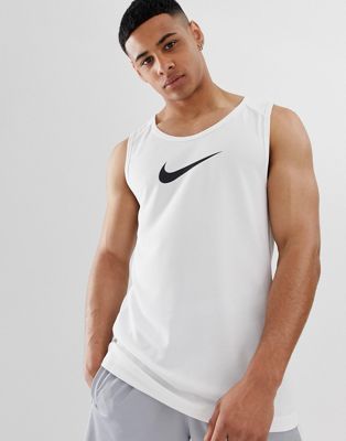 Nike Swoosh Vest In White | ASOS