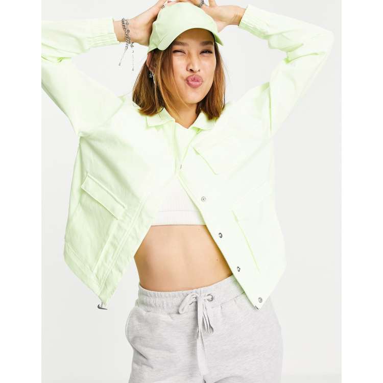 Veste nike shop femme jaune fluo