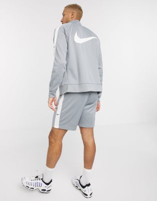 nike grey track jacket