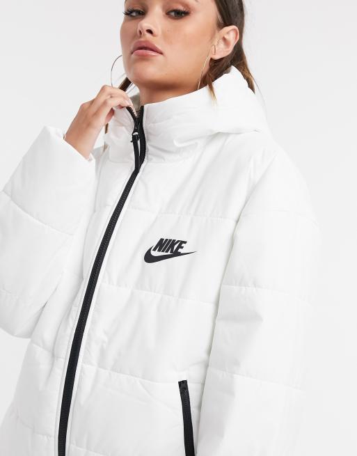 White nike shop bubble coat