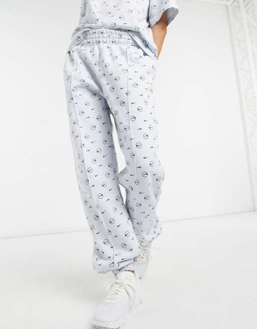 Nike – Szare joggersy w logo, 4 z 4