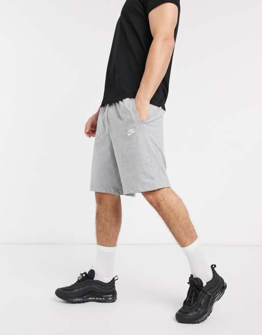 Nike – Szare szorty z dżerseju 804419-063, 4 z 4