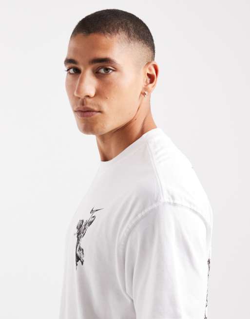 Nike - T-shirt à imprimé Victory au dos - Blanc, 4 de 5