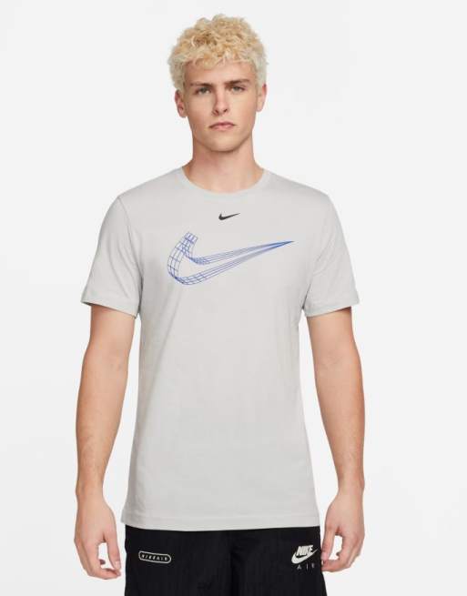 Magliette store nike grigio