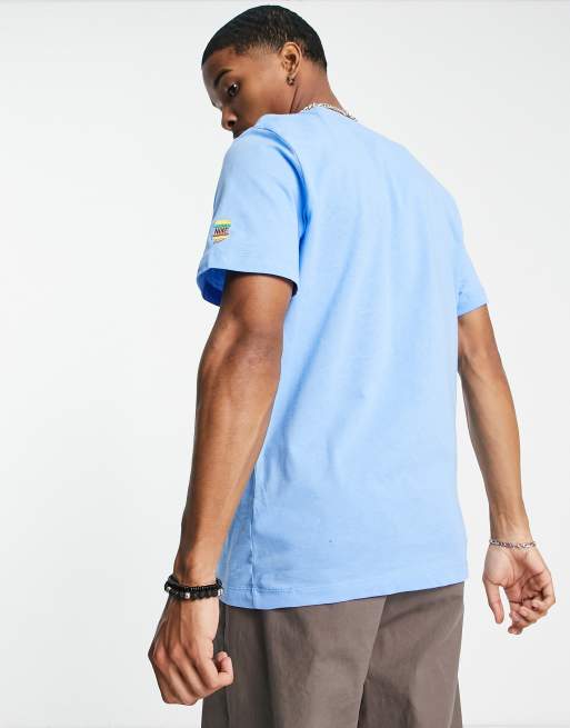 Nike - T-shirt à motif hamburger et inscription « Sole Food » - Bleu, 3 de 4
