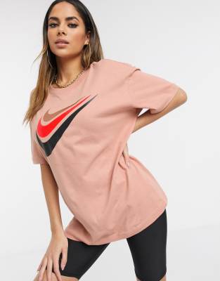 nike t shirt donne rose