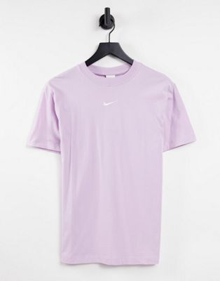 T-shirts et débardeurs Nike - T-shirt coupe boyfriend avec mini logo virgule - Lilas