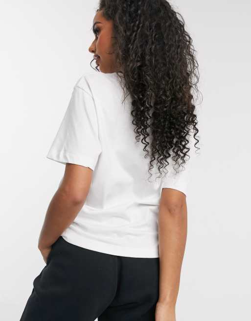 Nike - T-shirt coupe masculine oversize à logo virgule - Blanc, 2 de 4