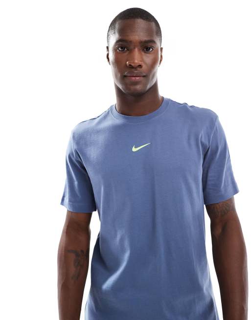 Nike t-shirt in blue, 4 of 4