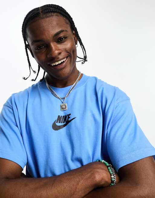 university blue nike shirt