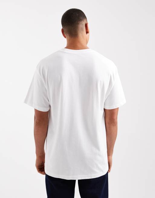 Nike – T-Shirt in Weiß mit Swoosh-Print, 3 von 5