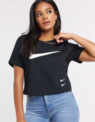 Nike T Shirt Mit Logos In Schwarz Ccytem Morelos