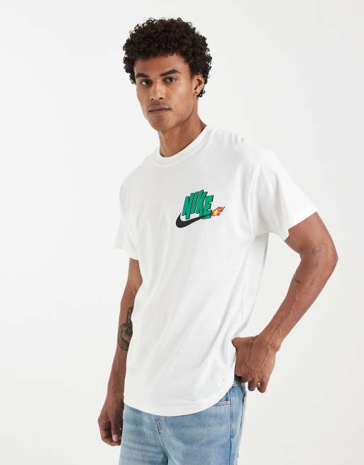 Nike - T-shirt oversize à logo piment au dos - Blanc, 2 de 5