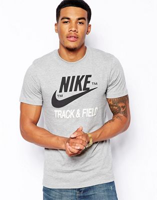 Nike - T-shirt-Grijs