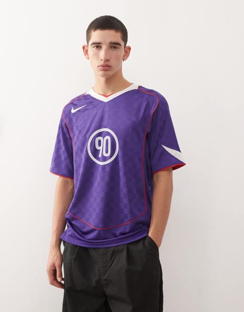 Nike T90 Dri-FIT football shirt in purple - view 1