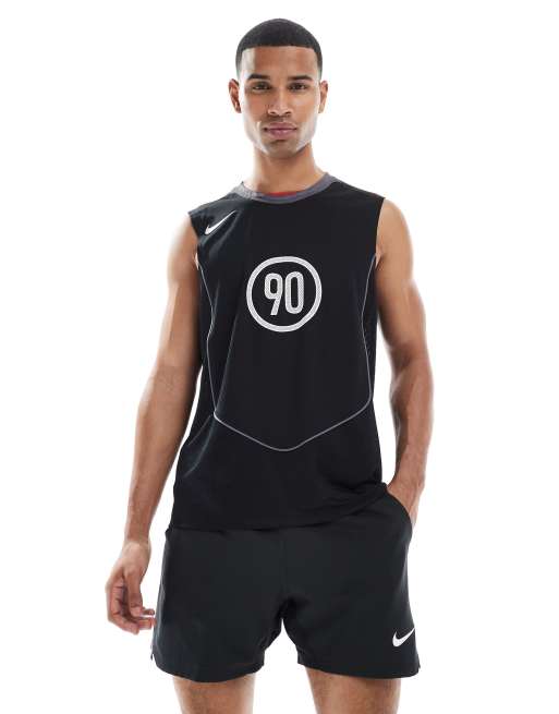 Nike – T90 – Dri-FIT – Fußballshorts in Schwarz, 2 von 5