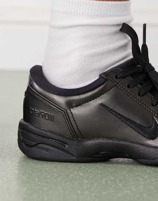 Nike T90 Metallic trainers in black, 4 of 5