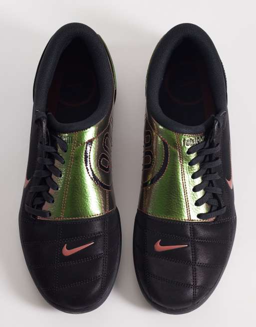 Nike T90 PRM sneakers in black and red , 3 of 5