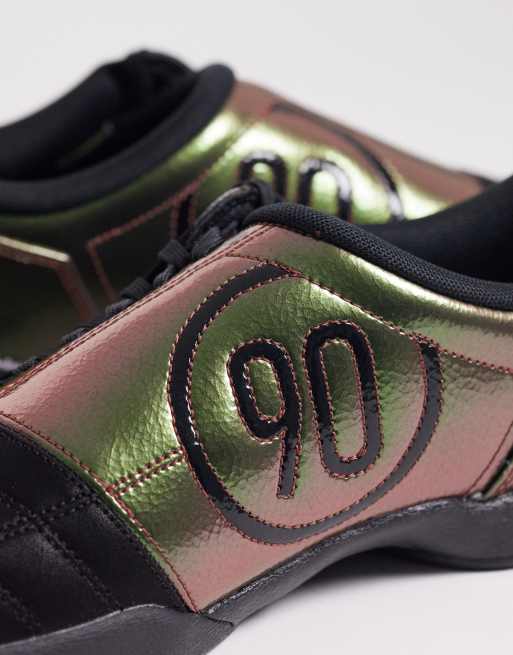 Nike T90 PRM sneakers in black and red , 4 of 5