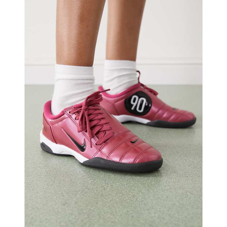 Nike T90 sneakers in metallic red | ASOS