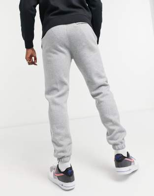 nike tall club cuffed jogger in grey