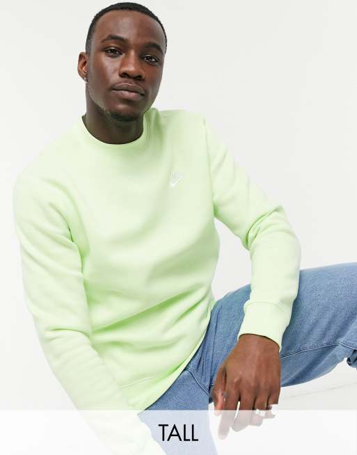 Nike discount lime sweatshirt