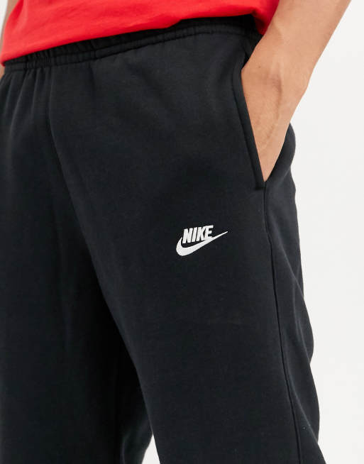 Nike tall club cuffed jogger in black new arrivals