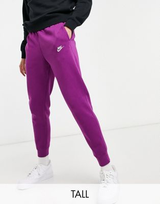 nike joggers purple
