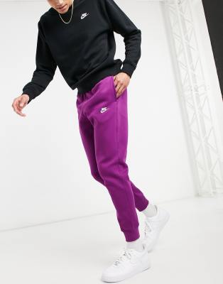 purple joggers nike