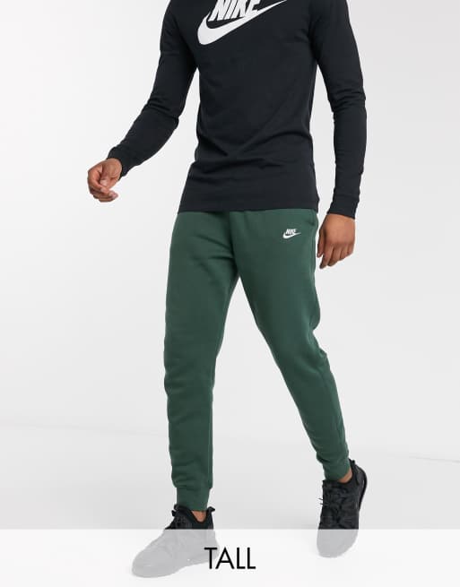 Nike Tall Club Jogger resserré aux chevilles Kaki ASOS