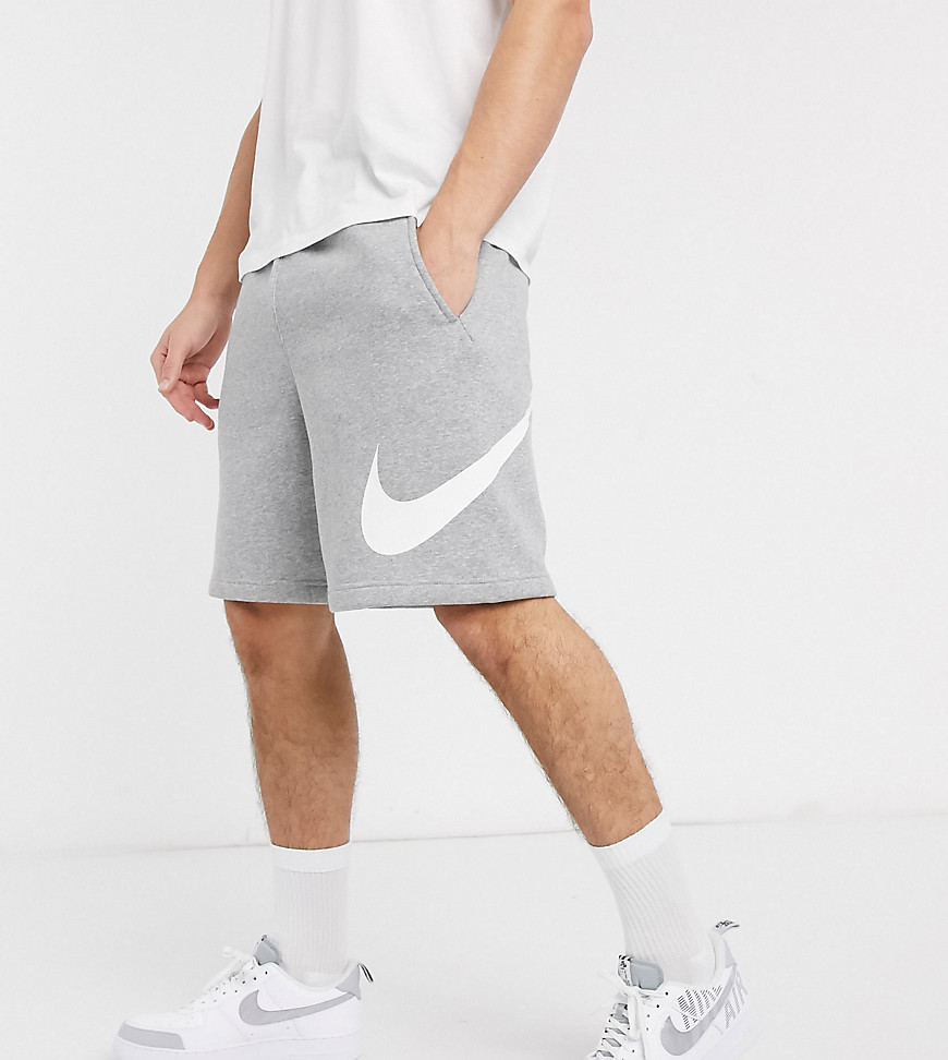 Nike Tall Club shorts in grey