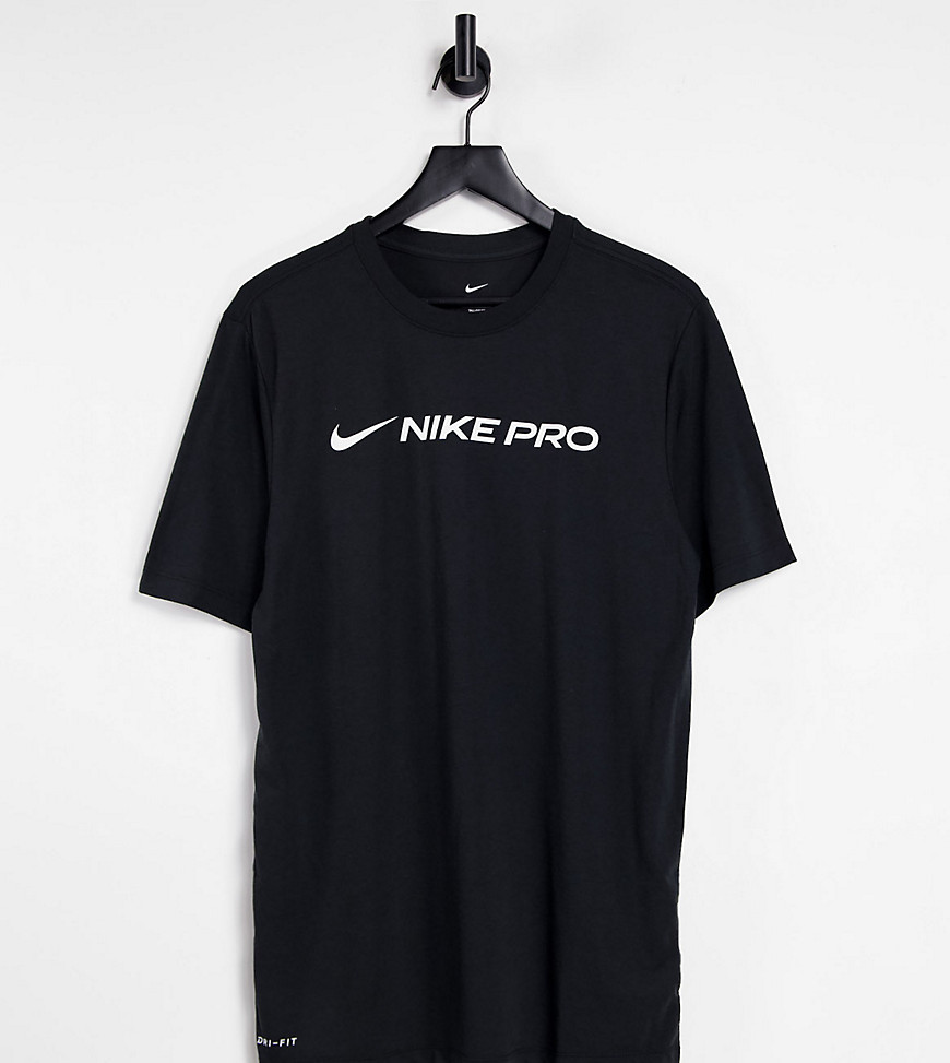 Nike Tall Dri-FIT t-shirt in black