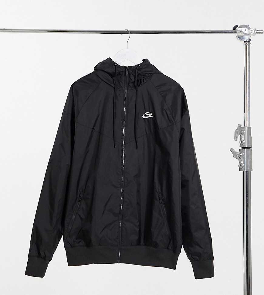 Nike Tall Heritage Essentials Windrunner woven jacket in black