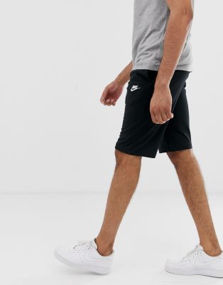 nike jersey club shorts in black