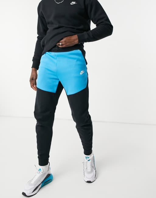 Black and blue nike joggers new arrivals