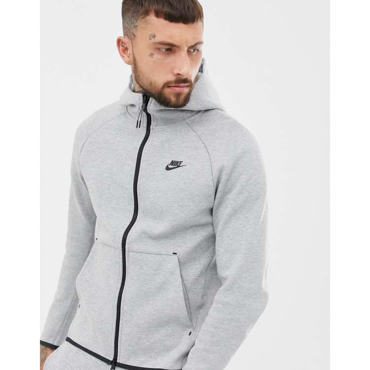 Nike grey shop tech hoodie