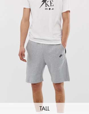 nike tech shorts grey