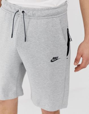Nike Tall Tech Fleece shorts in grey | ASOS