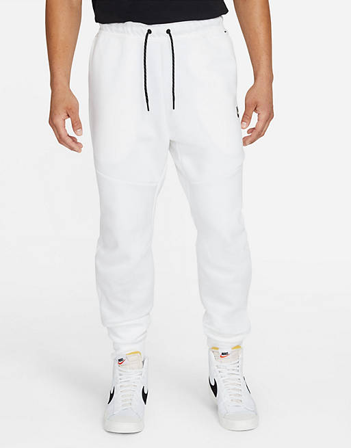 Nike Tall Tech Fleece sweatpants in white | ASOS