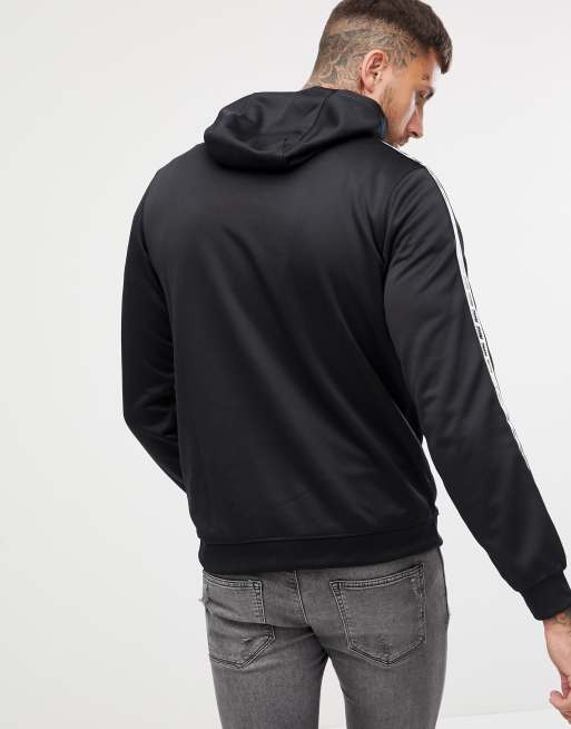 Nike taping pullover hoodie cheap in black