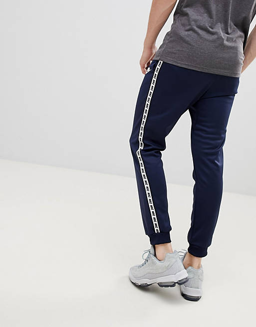 Taping Fit Joggers In Navy AR4912-451 | ASOS