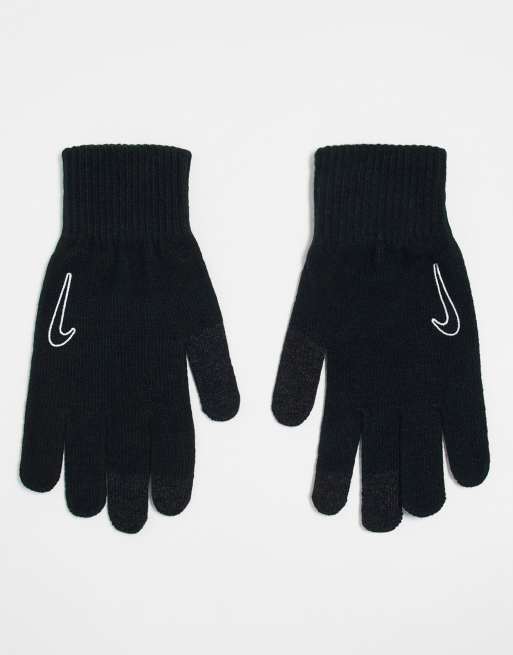 Gants knitted tech and grip noir - Nike