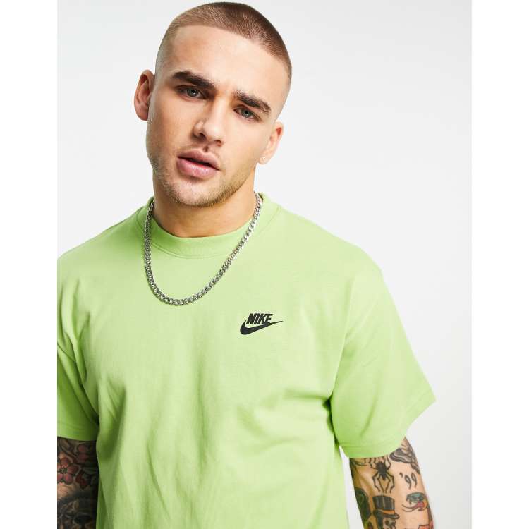 Highlighter green shop nike shirt