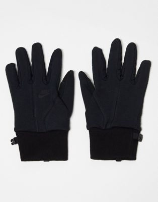Nike Tech Fleece 2.0 gloves in black