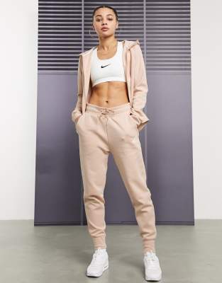 beige tracksuit womens